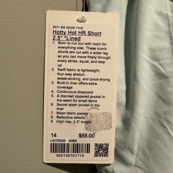 Lululemon Hotty Hot HR Short 2.5" Lined - Picture 3 of 4
